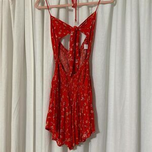 Blue Life Women's Red Playsuit-romper